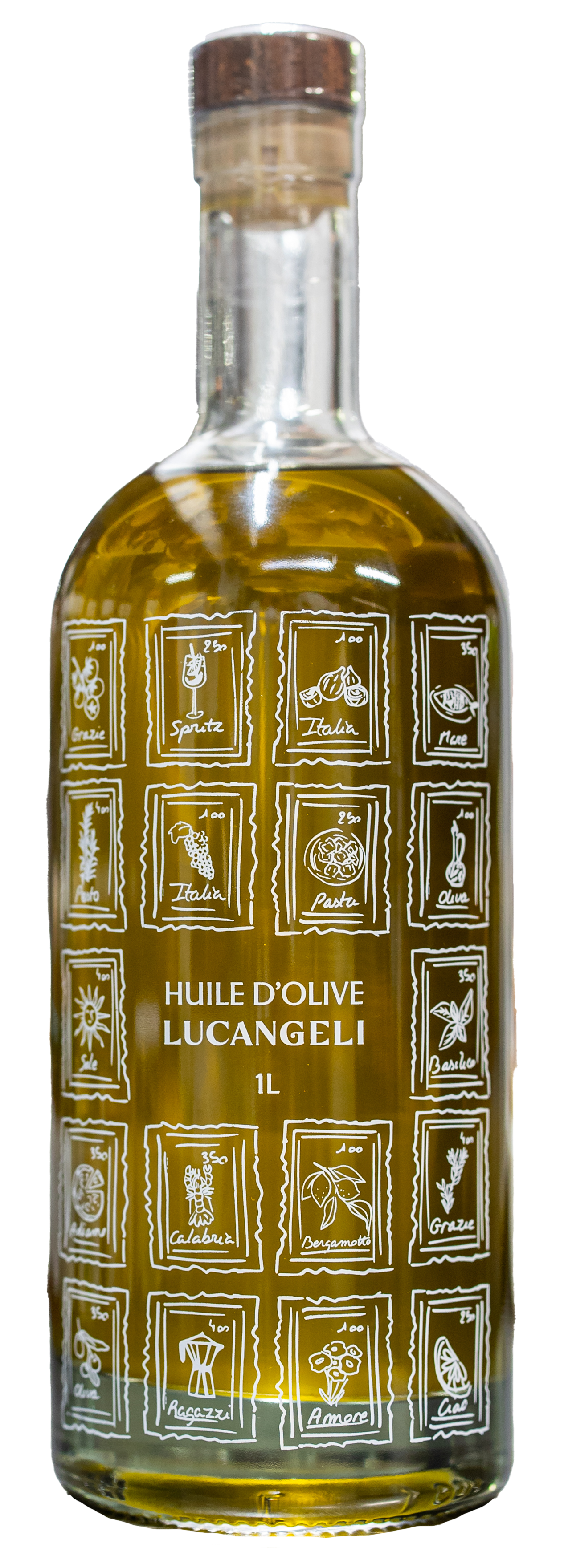 HUILE D'OLIVE DOUCE 1L